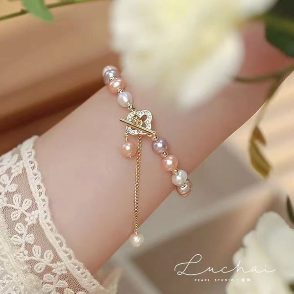 Vòng Tay Công Chúa Ngọc Trai Tự Nhiên MADAME HIEN PEARLS Cực Kỳ Đáng Yêu