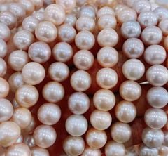 Bộ Set Trang Sức Ngọc Trai Tím Tự Nhiên 11mm Cao Cấp Gồm Vòng cổ + Vòng Tay + Bông tai Ngọc Trai MADAME HIEN PEARLS SCT001T
