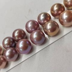 Hạt Trai Tự Nhiên Kích Thước Khủng 12-15mm Dùng Làm Đồ Trang Sức Thủ Công HT001