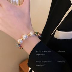 Vòng Tay Baroque Phối Đá Quý Thiết Kế Sang Trọng Cao Cấp Thời Trang Dành Cho Nữ VTB020