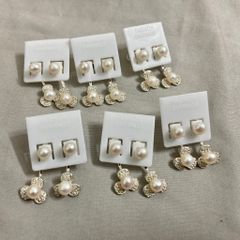 Bông Đẩy Bạc Ta Ngọc trai Tự Nhiên BD394 BTBTN005