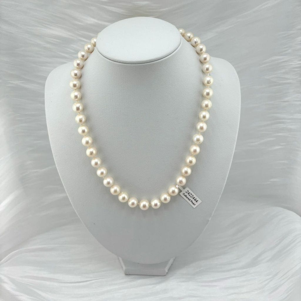 [Kèm Kiểm Định] Vòng Cổ Ngọc Trai Tự Nhiên 11mm Trắng Tròn Đẹp Grade AAA MADAME HIEN PEARLS CT025