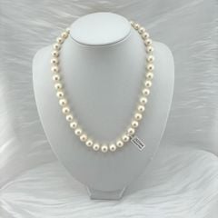 [Kèm Kiểm Định] Vòng Cổ Ngọc Trai Tự Nhiên 11mm Trắng Tròn Đẹp Grade AAA MADAME HIEN PEARLS CT025