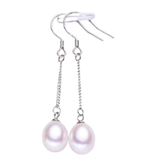 Bông Tai Bạc Ngọc Trai Tua Rua Đơn Giản 1 Hạt Ngọc Trai Giọt Nước MADAME HIEN PEARLS Tối Giản Xinh Xắn Cho Nữ BTG126