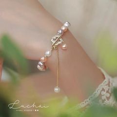 Vòng Tay Công Chúa Ngọc Trai Tự Nhiên MADAME HIEN PEARLS Cực Kỳ Đáng Yêu VTT004