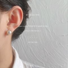 Khuyên Tai Ngọc Trai Nước Ngọt Tự Nhiên MADAME HIEN PEARLS Thời trang MADAME HIEN PEARLS Cho Nữ BTN064