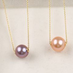 Vòng cổ 1 Hạt to MADAME HIEN PEARL Ngọc Trai Tự Nhiên Có Thể Điều Chỉnh Kích Thước MT004