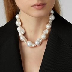 Vòng Cổ Ngọc Trai Dị Khủng 18-20mm Hạt Baroque Sang Trọng MADAME HIEN PEARLS CB037
