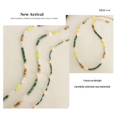 Vòng Cổ Ngọc Trai Tự Nhiên Phong Cách Bohemian Boho Unisex Nam Nữ MADAME HIEN PEARLS CG031