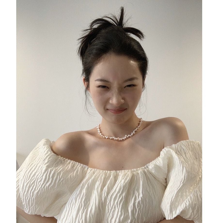 Set Vòng Cổ và Vòng Tay Trang sức ngọc trai thời trang MADAME HIEN PEARLS Baroque cho nữ CB004