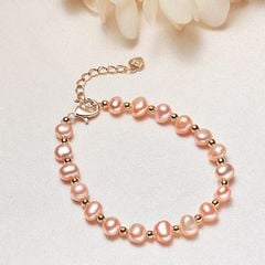 Vòng Tay Ngọc Trai Tự Nhiên MADAME HIEN PEARLS Thời Trang VTB009