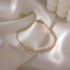 Vòng Tay Phối Ngọc Trai Tự Nhiên MADAME HIEN PEARLS Đơn Giản, Thời trang MADAME HIEN PEARLS VTT013