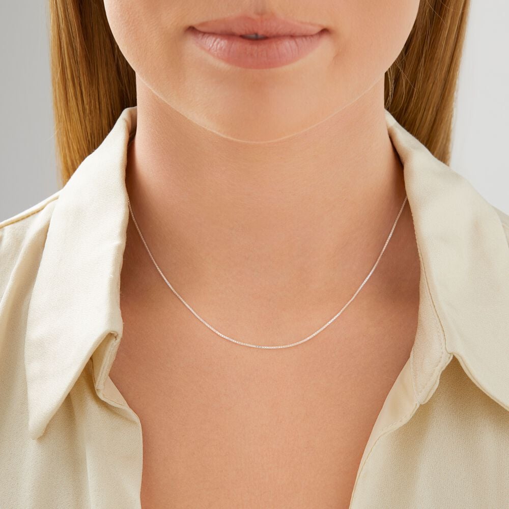 Dây Chuyền Bạc S925 thời trang độ dày 1mm, dài 40-50cm