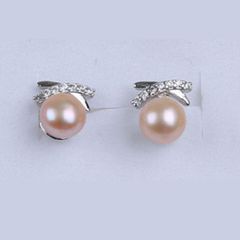 Hoa Tai Nụ Ngọc Trai Nước Ngọt MADAME HIEN PEARLS Xinh Xắn BTN035