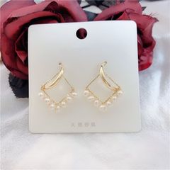 Bông Tai Mạ Vàng 14K Đính Ngọc Trai Nuôi Tự Nhiên Phong Cách Baroque BTT010