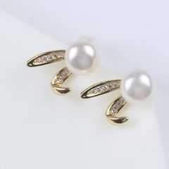 Bông Tai Thỏ P.l.a.y.b.o.y Đính Đá & Ngọc Trai MADAME HIEN PEARLS dễ thương BTN025