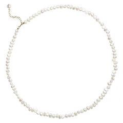 Vòng cổ Bạc Ngọc Trai Thời Trang Dành Cho Nữ 4-5mm phong cách Baroqu CB007