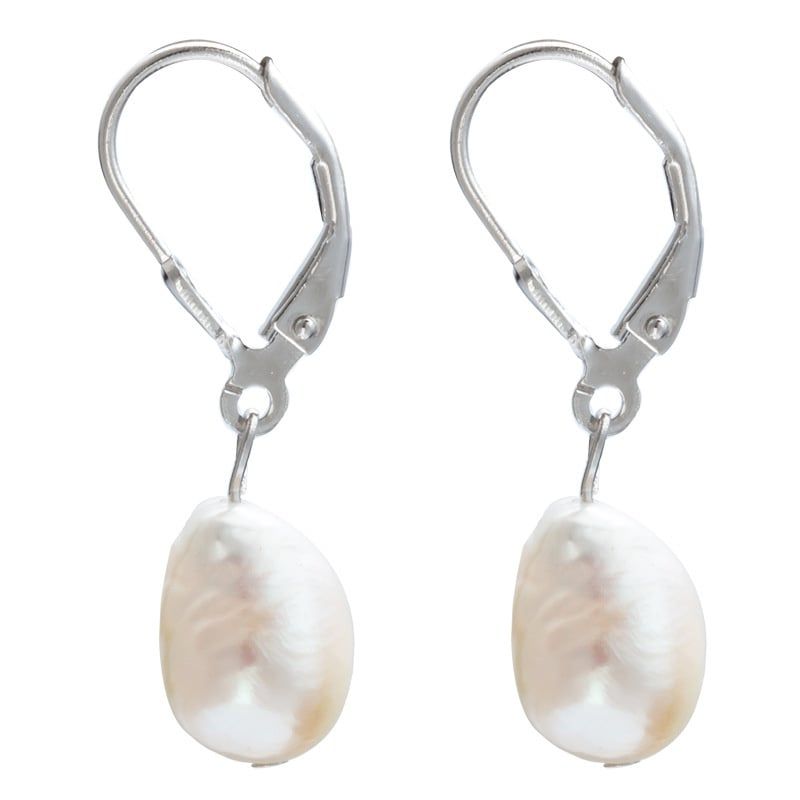 Bông Tai Tối Giản khoá chốt MADAME HIEN PEARLS Cá Tính, lạ mắt, thời trang BTB006