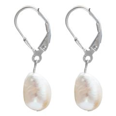 Bông Tai Tối Giản khoá chốt MADAME HIEN PEARLS Cá Tính, lạ mắt, thời trang BTB006