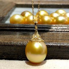 Dây Chuyền Bạc 925 Mặt Ngọc Trai Xà Cừ Tự Nhiên 13-14mm sang trọng quý phái XC005