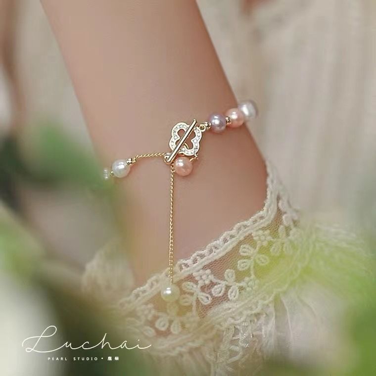 Vòng Tay Công Chúa Ngọc Trai Tự Nhiên MADAME HIEN PEARLS Cực Kỳ Đáng Yêu VTT004