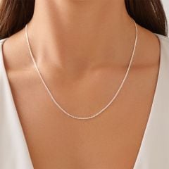 Dây Chuyền Bạc S925 thời trang độ dày 1mm, dài 40-50cm