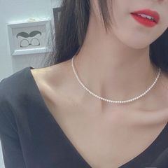 Set Bộ Trang Sức Ngọc Trai Tròn Tí Hon Mini Nhỏ Xinh Tự Nhiên 3-4mm MADAME HIEN PEARLS SCT010