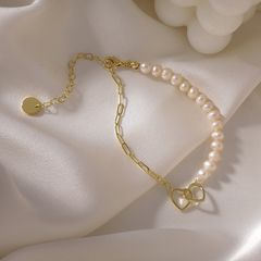 Vòng Tay Phối Ngọc Trai Tự Nhiên MADAME HIEN PEARLS Đơn Giản, Thời trang MADAME HIEN PEARLS VTT013