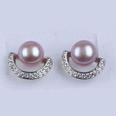 Bông Tai Ngọc Trai MADAME HIEN PEARLS Thời trang Tươi Tắn Tự Nhiên BTN034