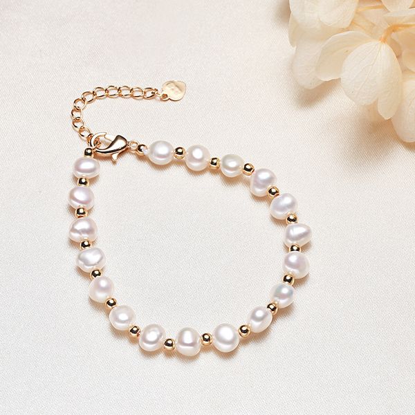 Vòng Tay Ngọc Trai Tự Nhiên MADAME HIEN PEARLS Thời Trang VTB009