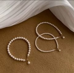 Vòng Tay Ngọc Trai Bé Xinh Phối Cham Hạt Ngọc Trai MADAME HIEN PEARLS Đáng Yêu Cho Nữ VTT110