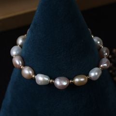 Vòng Tay Ngọc Trai Baroque Tự Nhiên MADAME HIEN PEARLS Thời Trang VTB065