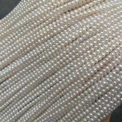 Set Bộ Trang Sức Ngọc Trai Tròn Tí Hon Mini Nhỏ Xinh Tự Nhiên 3-4mm MADAME HIEN PEARLS SCT010