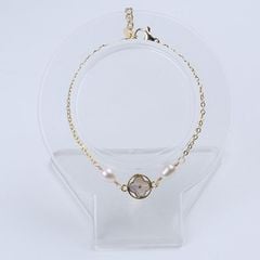 Vòng Tay Ngọc Trai Tự Nhiên Đơn Giản MADAME HIEN PEARL Dễ Thương VTG005