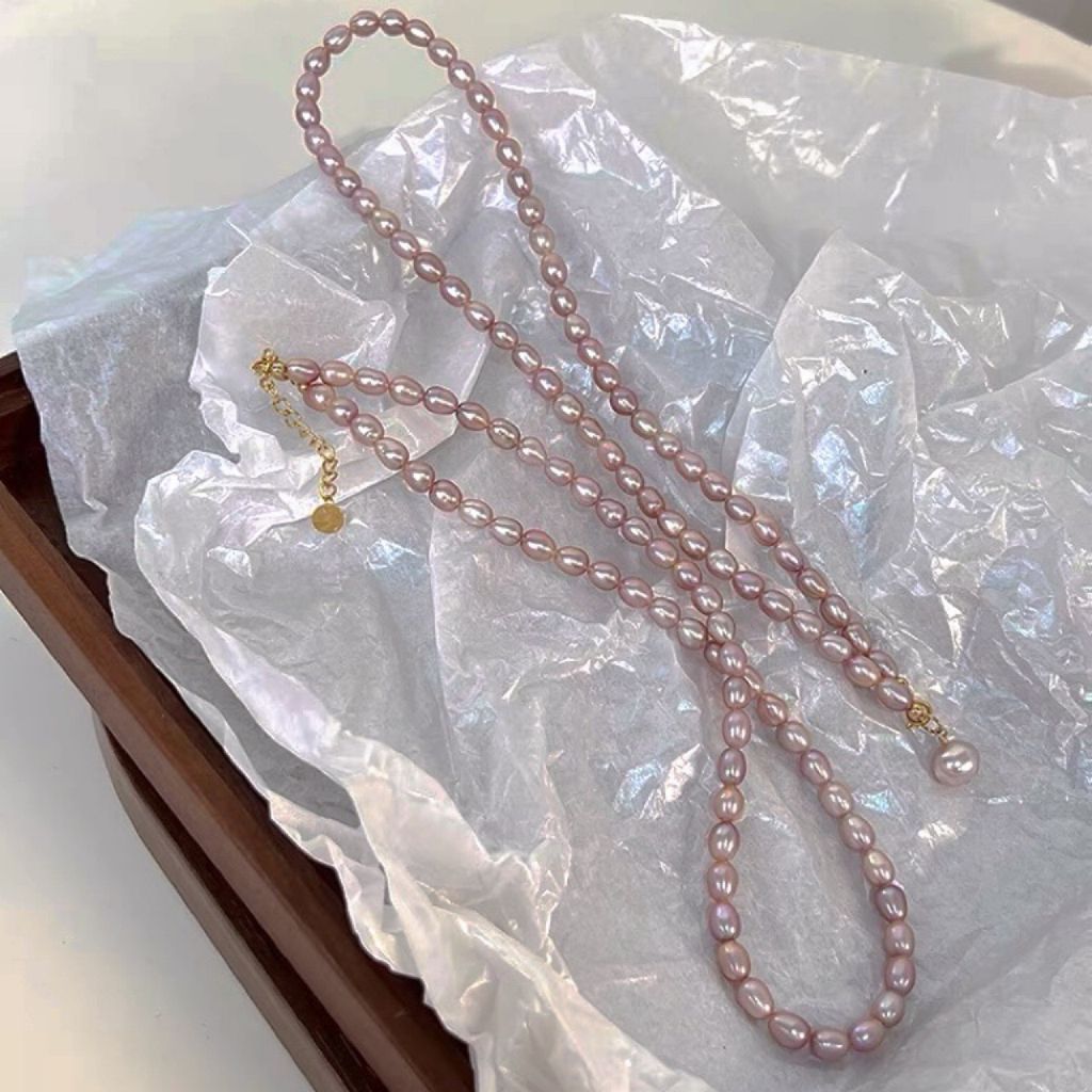 Vòng cổ Ngọc Trai Tự Nhiên 5-6mm MADAME HIEN PEARLS Đáng Yêu CG065