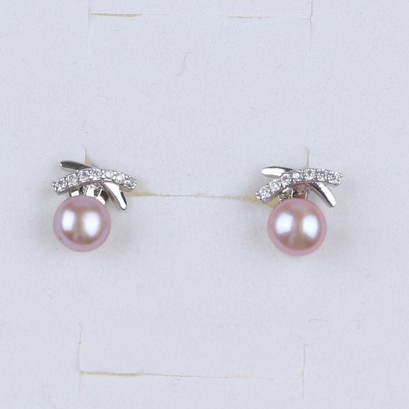 Hoa Tai Nụ Ngọc Trai Nước Ngọt MADAME HIEN PEARLS Xinh Xắn BTN035