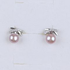 Hoa Tai Nụ Ngọc Trai Nước Ngọt MADAME HIEN PEARLS Xinh Xắn BTN035