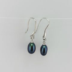 Bông Tai Ngọc Trai Tự Nhiên Móc Câu Chân Móc Hoạ Tiết Tính Đá Zircon MADAME HIEN PEARLS BTG072