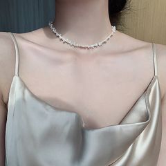 Set Vòng Cổ và Vòng Tay Trang sức ngọc trai thời trang MADAME HIEN PEARLS Baroque cho nữ CB004