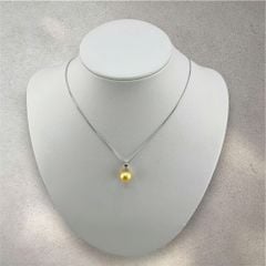 Mặt Dây Chuyền Ngọc Trai Edison Vàng 10-11mm Tối Giản Minimalist Sang Trọng MADAME HIEN PEARLS Cho Nữ MT052