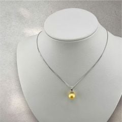 Mặt Dây Chuyền Ngọc Trai Edison Vàng 10-11mm Tối Giản Minimalist Sang Trọng MADAME HIEN PEARLS Cho Nữ MT052