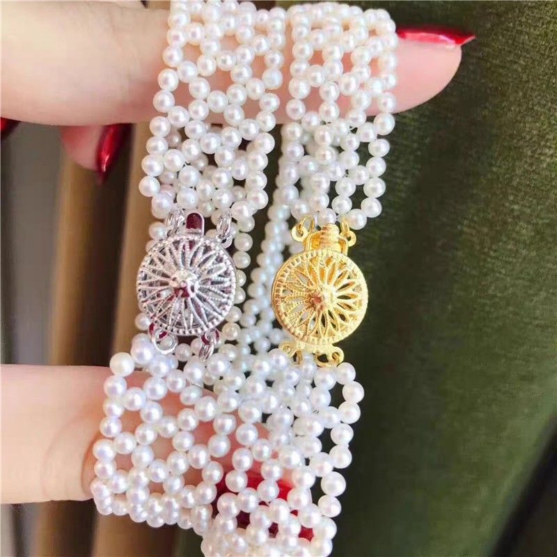Khoá Cài Mặt Dây Chuyền Hoặc Vòng Tay Mặt Hoa Hướng Dương Sunflower MADAME HIEN PEARLS PKKC026
