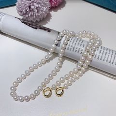 Vòng Cổ Ngọc Trai Khoá Đeo 5 Kiểu Biến Hoá Dài 80cm MADAME HIEN PEARLS Thời Trang Nữ CT036