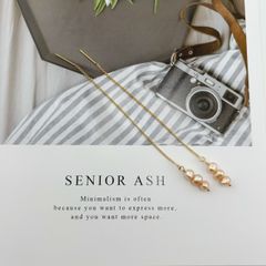 Bông Tai Ngọc Trai Tự Nhiên Tua Rua 3 Hạt Nhỏ Mini MADAME HIEN PEARLS Dễ Thương Cho Nữ BTT090
