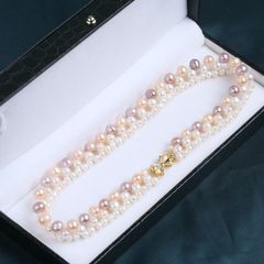 Vòng Cổ Ngọc Trai 3 Lớp MADAME HIEN PEARLS Thời Trang Nữ Sang Trọng CT037