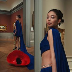 Bông Tai Phong Cách Jennie Blackpink Tại Met Gala 2024 Đang Khuynh Đảo MXH - 10A BTB043A