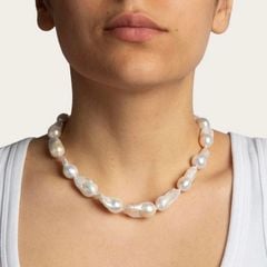 Vòng Cổ Ngọc Trai Dị Khủng 18-20mm Hạt Baroque Sang Trọng MADAME HIEN PEARLS CB037
