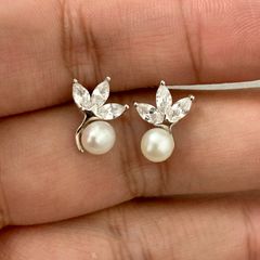 Bông Đẩy Bạc Ta Ngọc trai tự nhiên MS BD 367 BTBTN003