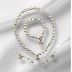Bộ Trang Sức Ngọc Trai Baroque Cá Tính Gồm Vòng Cổ, Vòng Tay và Bông Tai Ngọc Trai Đính Cham Ong Lạ Mắt MADAME HIEN PEARLS SCB004