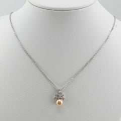 Bộ Set Ngọc Trai Dây chuyền + Nhẫn + Bông Tai Dáng Vương Miện cho nữ SPS044T